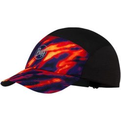 Czapka z daszkiem BUFF SPEED CAP ETHNOS FLAME. Czarne czapki męskie Buff, bez wzorów, sportowe. W wyprzedaży za 97.93 zł.