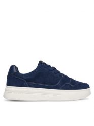 Guess Sneakersy FMFWIN SUE12 Granatowy. Niebieskie buty sportowe na co dzień męskie Guess, m, z aplikacjami, ze skóry, bez ramiączek, bez kaptura. Za 469.99 zł.