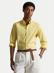 Polo Ralph Lauren Koszula 710B20512005 Żółty Custom Fit. Żółte koszule męskie Polo Ralph Lauren, m, bez wzorów, z bawełny, bez kołnierzyka, bez ramiączek. Za 729.99 zł.