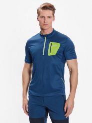 CMP Koszulka rowerowa 3C89757T Niebieski Regular Fit. Niebieskie t-shirty sportowe męskie CMP, m, bez wzorów, z syntetyku, sportowe, bez ramiączek. Za 199.99 zł.