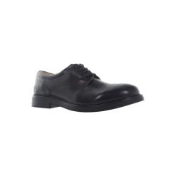 Półbuty męskie LUMBERJACK CONNERY. Czarne eleganckie półbuty męskie Lumberjack, bez obcasa, bez zapięcia. Za 299.99 zł.