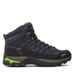 Trekkingi CMP. Szare buty trekkingowe męskie CMP, bez wzorów, sportowe, bez obcasa, bez zapięcia. Za 339.99 zł.