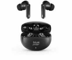 Słuchawki Bluestar Słuchawki bezprzewodowe douszne Blue Star Zen ANC + ENC TX5 TWS czarne. Czarne słuchawki douszne Bluestar. Za 30.64 zł.