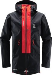 Kurtka z membraną Haglofs L.I.M ZT Trek GTX Pro Jacket - zenith red/true blk. Czerwone kurtki narciarskie i snowboardowe męskie Berghaus, l, bez wzorów, bez kaptura, narciarskie. Za 2,765.83 zł.