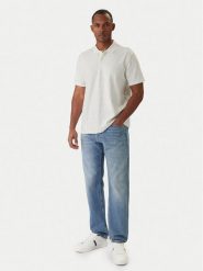 Guess Polo M6RP25 KCFE2 Écru Regular Fit. Koszulki polo męskie Guess, m, z aplikacjami, z syntetyku, bez kołnierzyka, bez ramiączek. Za 349.99 zł.