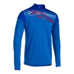 Bluza Joma Elite X. Niebieskie bluzy nierozpinane męskie Joma, bez wzorów, sportowe, bez ramiączek, bez kaptura. Za 202.99 zł.