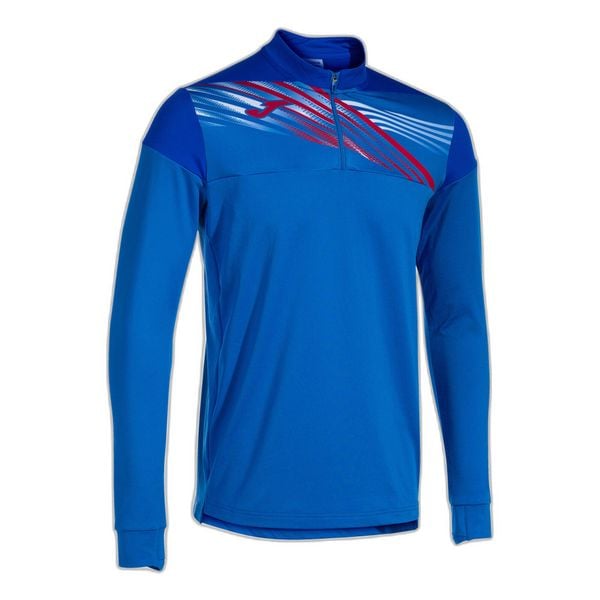 Bluza Joma Elite X. Niebieskie bluzy nierozpinane męskie Joma, bez wzorów, sportowe, bez ramiączek, bez kaptura. Za 202.99 zł.