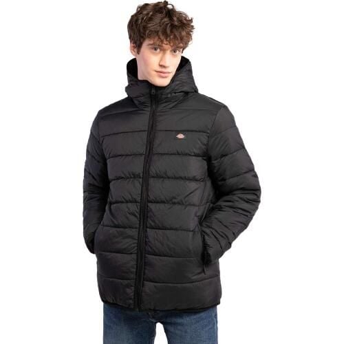 Kurtka zimowa męska Dickies Waldenburg Mid. Czarne kurtki męskie Dickies, na zimę, l, bez wzorów, sportowe, bez ramiączek, bez kaptura. W wyprzedaży za 383.60 zł.