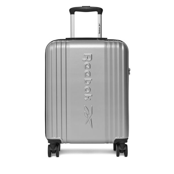 Walizka kabinowa Reebok. Szare walizki męskie Reebok, bez wzorów. Za 239.99 zł.