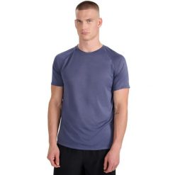 Koszulka męska 4F FNK M1499 niebieska 4FWAW25TFTSM1499 33S. Niebieskie t-shirty sportowe męskie 4f, m, bez wzorów, sportowe, bez ramiączek. Za 95.90 zł.