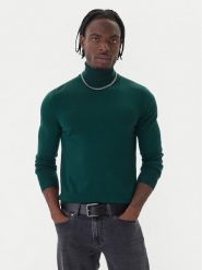 HUGO Golf San Thomas-M 50474174 Zielony Regular Fit. Zielone kardigany męskie Hugo, m, bez wzorów, z wełny, bez ramiączek. Za 459.99 zł.