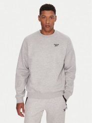 Reebok Bluza RK25154CCM Szary Regular Fit. Szare bluzy nierozpinane męskie Reebok, m, bez wzorów, z syntetyku, bez ramiączek, bez kaptura. Za 199.99 zł.