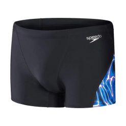 Bokserki kąpielowe męskie Speedo Allover Digi V-Cut. Czarne kąpielówki męskie SPEEDO, m, bez wzorów. Za 139.99 zł.