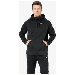 Nike Bluza Thrma Hd Po , czarny, rozmiar XL. Czarne bluzy nierozpinane męskie Nike, l, bez wzorów, z materiału, z kapturem. W wyprzedaży za 179.99 zł.