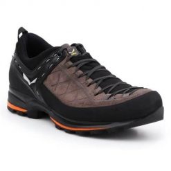Buty trekkingowe męskie Salewa MS Mtn Trainer 2 M. Brązowe buty trekkingowe męskie Salewa, bez wzorów, z gumy, bez zapięcia, wspinaczkowe. Za 822.00 zł.