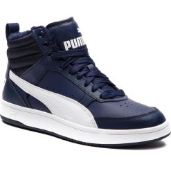 Sneakersy PUMA - Rebound Street V2 Fur 363717 06 Peacoat/Puma White. Niebieskie buty sportowe na co dzień męskie Puma, z materiału, street. W wyprzedaży za 209.00 zł.