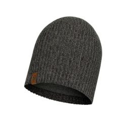 Czapka zimowa Buff Knitted & Fleece Hat. Szare czapki męskie Buff, na zimę, bez wzorów, sportowe. W wyprzedaży za 112.43 zł.
