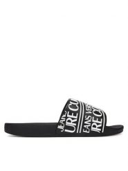 Versace Jeans Couture Klapki 80YA3SQ1 Czarny. Czarne klapki i japonki męskie Versace Jeans Couture, bez wzorów, z gumy. Za 329.99 zł.