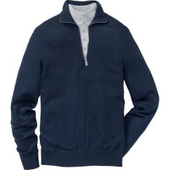 Sweter Regular Fit bonprix ciemnoniebieski. Swetry męskie marki bonprix. Za 59.99 zł.
