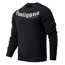 Bluza męska kibicowska EXTREME HOBBY HOOLIGANS. Czarne bluzy nierozpinane męskie EXTREME HOBBY, m, bez wzorów, z bawełny, klasyczne, bez ramiączek, bez kaptura. Za 239.00 zł.