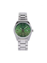 Casio Zegarek MTP-1302PD-3AVEF Srebrny. Szare, analogowe zegarki męskie Casio, srebrne. Za 249.99 zł.