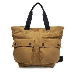 Torba na laptopa Barbour. Brązowe torby na laptopa męskie Barbour, bez wzorów, małe. Za 589.99 zł.
