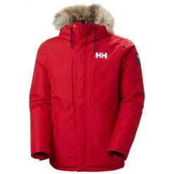 Kurtka uniwersalna męska Helly Hansen 53995162. Czerwone kurtki męskie Helly Hansen, m, bez wzorów, z puchu, klasyczne, bez ramiączek, z kapturem. Za 1,531.00 zł.