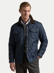 Polo Ralph Lauren Kurtka przejściowa 710876085003 Granatowy Regular Fit. Niebieskie kurtki męskie Polo Ralph Lauren, m, bez wzorów, z syntetyku, bez ramiączek, bez kaptura. Za 1,149.00 zł.