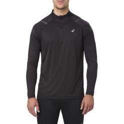 Asics Bluza Icon LS 1/2 Zip Top czarna r. XL (2011A257 0904). Bluzy bez kaptura męskie marki Asics. Za 156.63 zł.