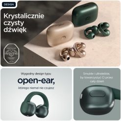 Motorola Moto Buds Loop, green. Zielone słuchawki bluetooth Motorola. Za 749.75 zł.