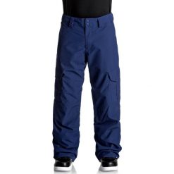 Quiksilver PORTER Spodnie narciarskie blue. Niebieskie spodnie narciarskie i snowboardowe męskie Quiksilver, z materiału. W wyprzedaży za 471.75 zł.