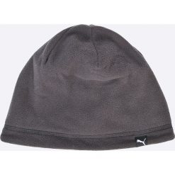 Puma - Czapka dwustronna. Szare czapki męskie Puma, na zimę, z dzianiny. W wyprzedaży za 34.90 zł.