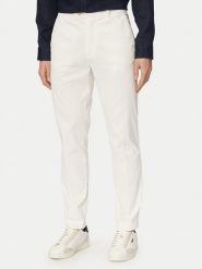 Aeronautica Militare Spodnie materiałowe 261PA1711UCT04292 Biały Regular Fit. Białe spodnie na co dzień męskie Aeronautica Militare, bez wzorów, z bawełny. Za 599.99 zł.