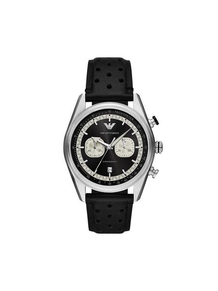 Emporio Armani Zegarek Racer AR11635 Czarny. Czarne zegarki męskie Emporio Armani. Za 1,259.00 zł.