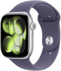 Smartwatch Apple Watch 11 GPS + Cellular 46mm Silver Alu Sport Band M/L Fioletowy (MFCR4ZR/A). Fioletowe zegarki smartwatch Apple. Za 2,916.35 zł.