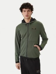 EA7 Emporio Armani Bluza 7M001335 AF16658 U7260 Zielony Regular Fit. Zielone bluzy rozpinane męskie EA7 Emporio Armani, l, bez wzorów, z syntetyku, bez ramiączek, bez kaptura. Za 1,049.00 zł.