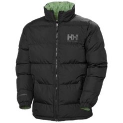 Kurtka odwracalna Helly Hansen Urban. Czarne kurtki męskie Helly Hansen, m, bez wzorów, z puchu, bez ramiączek, bez kaptura. Za 851.05 zł.