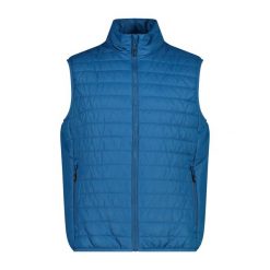Kurtka puchowa CMP. Niebieskie kurtki męskie CMP, m, bez wzorów, z puchu, bez ramiączek, bez kaptura. Za 297.50 zł.