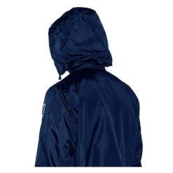 Wodoodporna kurtka z siatką Givova. Niebieskie kurtki męskie Givova, l, bez wzorów, z nylonu, sportowe, bez ramiączek, bez kaptura. Za 79.00 zł.