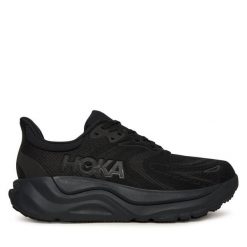 Buty do biegania Hoka. Czarne buty do biegania męskie HOKA, bez wzorów, bez zapięcia, do biegania. Za 719.99 zł.