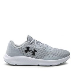 Buty do biegania Under Armour. Szare buty do biegania męskie Under Armour, bez wzorów, bez zapięcia, do biegania. Za 199.99 zł.