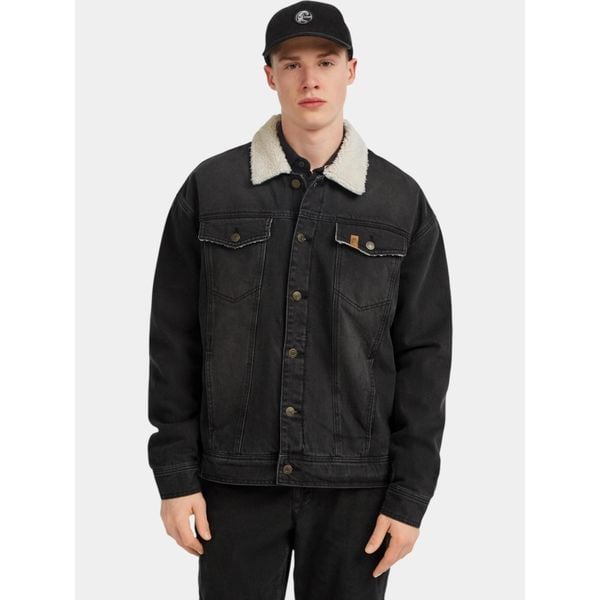 Kurtka Jeansowa Męska O'Neill O'riginals Denim. Czarne kurtki męskie O'Neill, m, bez wzorów, z bawełny, klasyczne, bez ramiączek, bez kaptura. W wyprzedaży za 519.20 zł.