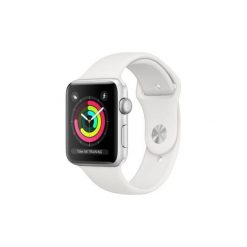 Apple Smartwatch Series 3 Gps, 38 Mm Silver Aluminium Case, White Sport Band. Zegarki smartwatch marki Apple. Za 1,299.00 zł.