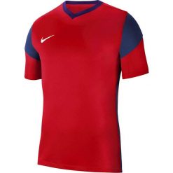 Koszulka sportowa męska Nike Df Prk Drb III. Czerwone t-shirty sportowe męskie Nike, m, bez wzorów, sportowe, bez ramiączek. Za 100.07 zł.
