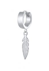 KUZZOI Jednoczęściowy męski krzyżyk kreole ze srebra próby 925 Sterling Silver Biżuteria męska 1 ct Męskie. Szara biżuteria dla mężczyzn KUZZOI, z materiału, srebrne. Za 207.39 zł.