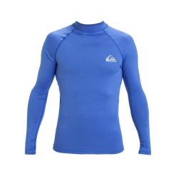 Koszulka surfingowa z długim rękawem UPF 50 dla Mężczyzn EVERYDAY Niebieski. Niebieskie koszulki męskie z długim rękawem Quiksilver, m, bez wzorów, z elastanu, sportowe, bez kołnierzyka, bez ramiączek. Za 200.38 zł.