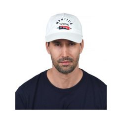 Czapka z daszkiem Nautica Artic Strapback. Niebieskie czapki męskie Nautica, bez wzorów. Za 119.00 zł.