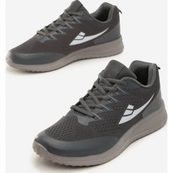 Ciemnoszare Buty Sportowe Harmondsworth. Buty do biegania męskie Born2be, bez wzorów, przed kostkę, bez zapięcia, do biegania. Za 89.99 zł.