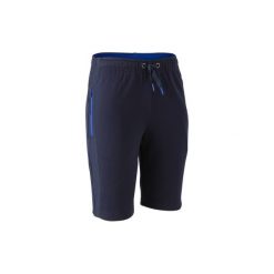 Spodenki T500. Niebieskie szorty męskie KIPSTA. Za 39.99 zł.