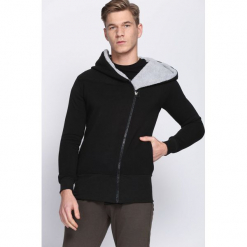 Czarna Bluza Verdict. Czarne bluzy rozpinane męskie Born2be, na jesień. Za 54.99 zł.